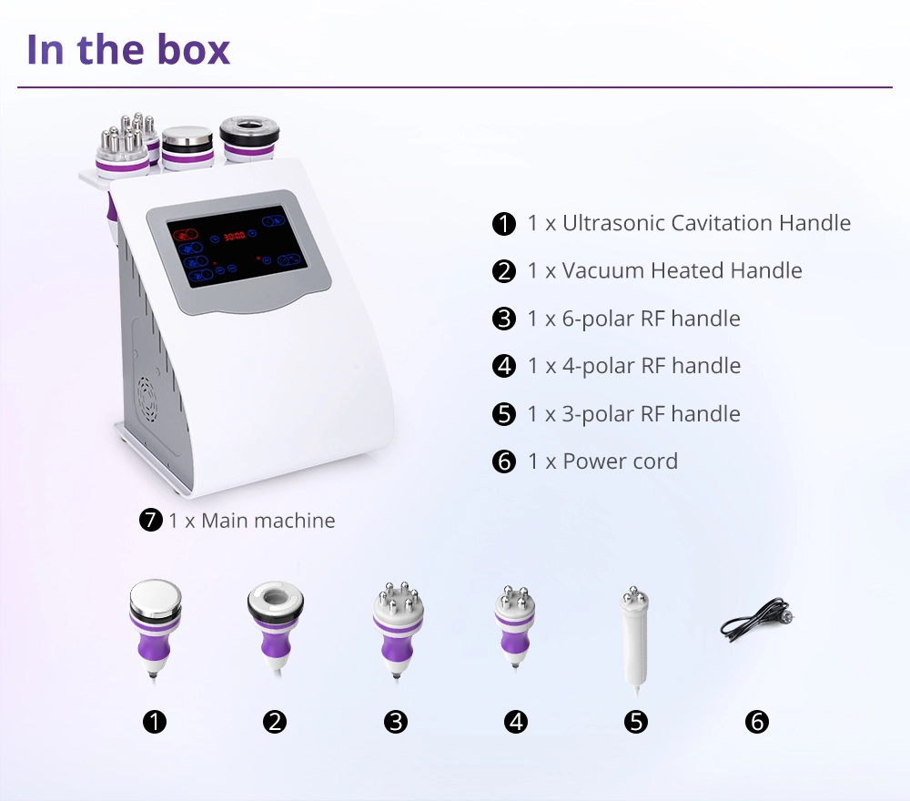 the best ultrasonic cavitation machine packge